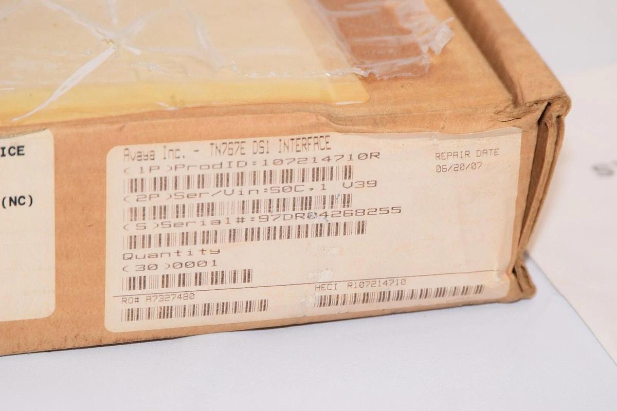 AVAYA LUCENT TN767E CP-TN767E Interface Board