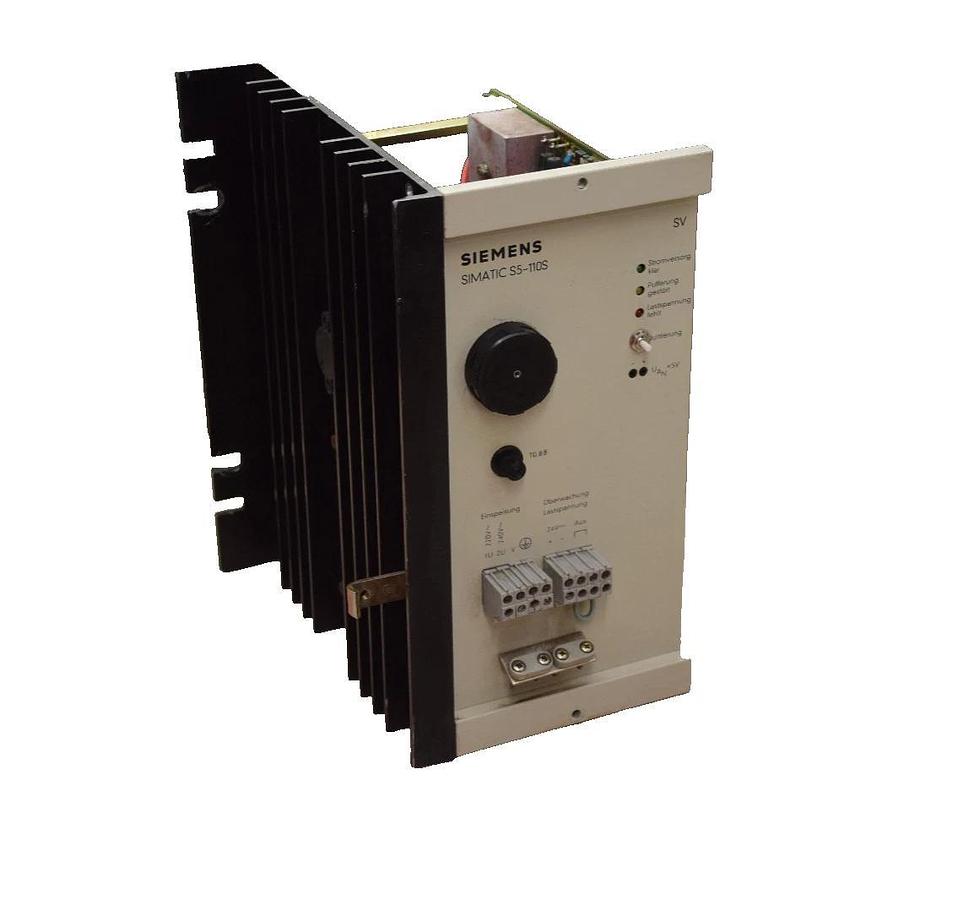 Used SIEMENS Power Supply, S5-110S, 6EV2033-4BK00  6EV20334BK00