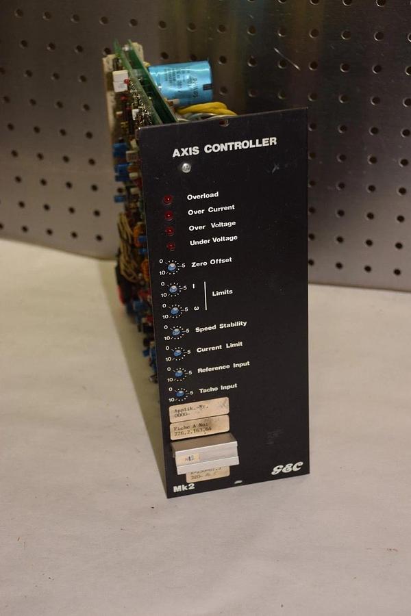 Used GEC Axis Controller Mk2, GEC GA431/6R001B , R-230-67.5 220-A6.5 , 226.2.163.64