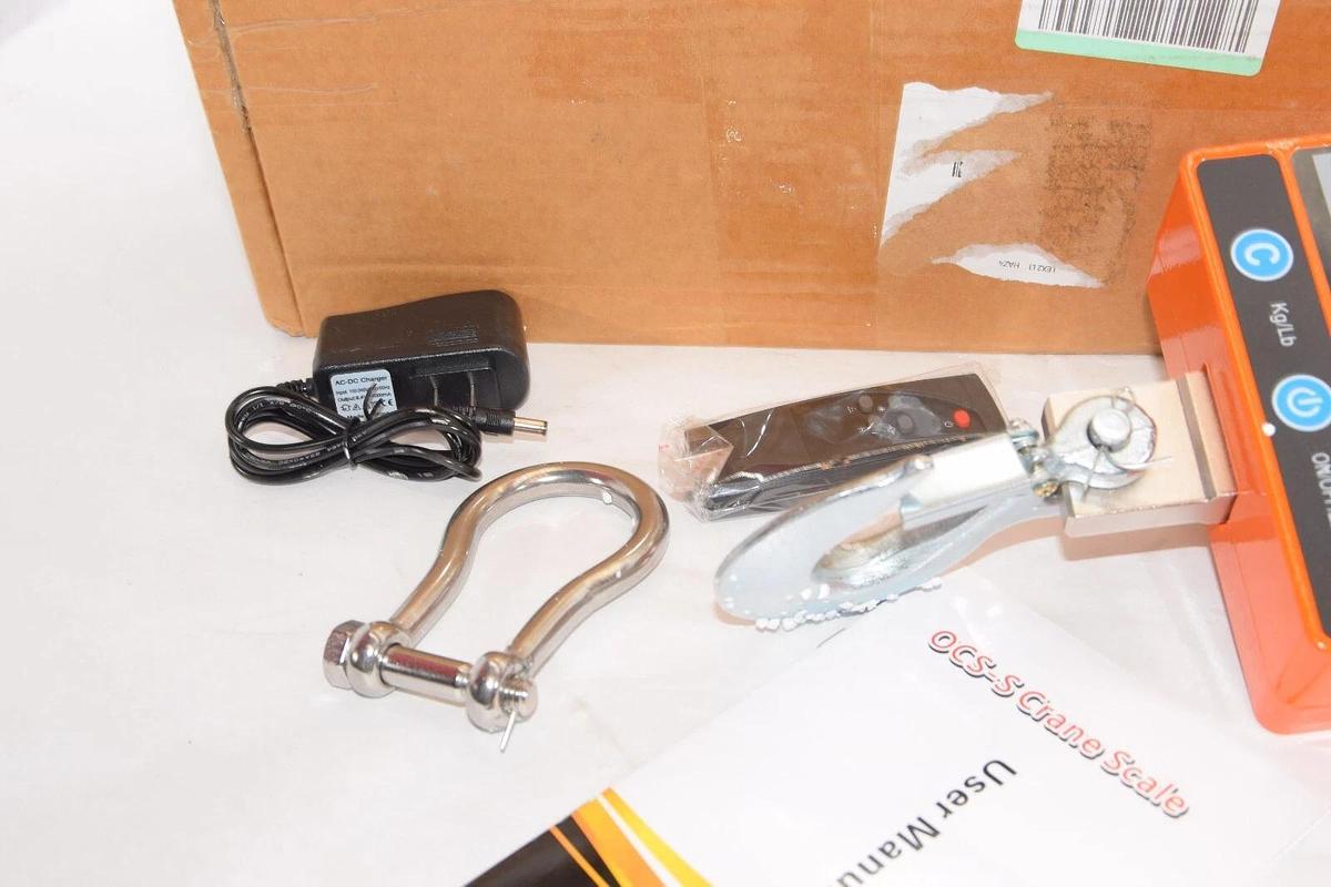 OCS-S 1000KG High precision Aluminum Digital Crane Scale LED Display NEW