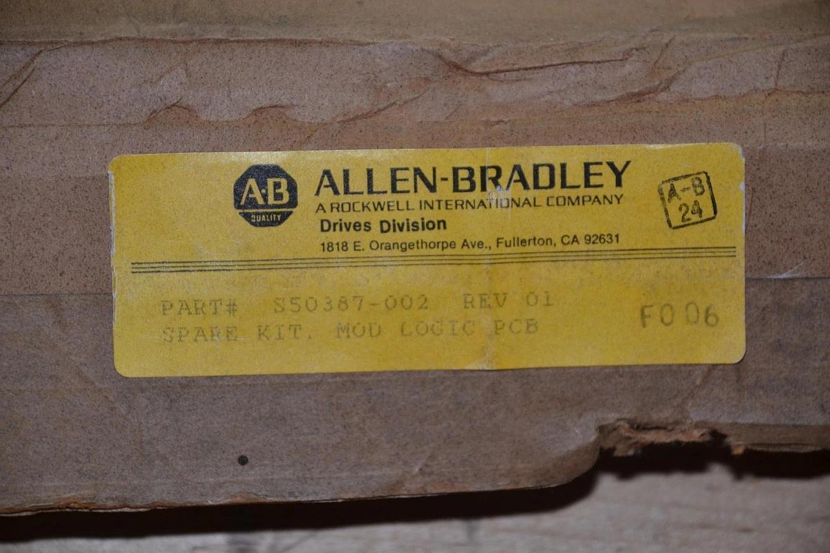 ALLEN BRADLEY S50387-002 MODULATOR LOGIC ASSEMBLYPCB, NEW