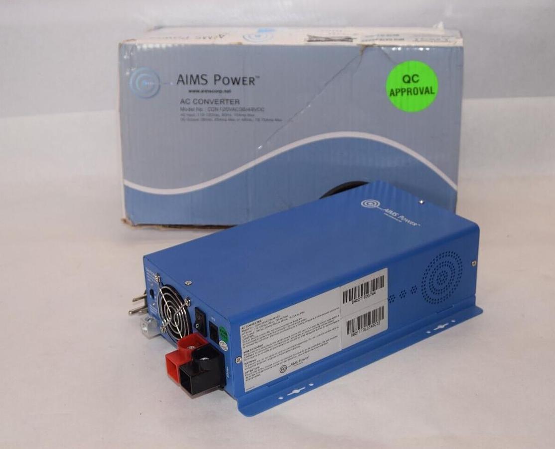 (NEW) AIMS POWER CON120VAC36/48VDC Converter & Battery Smart Charger