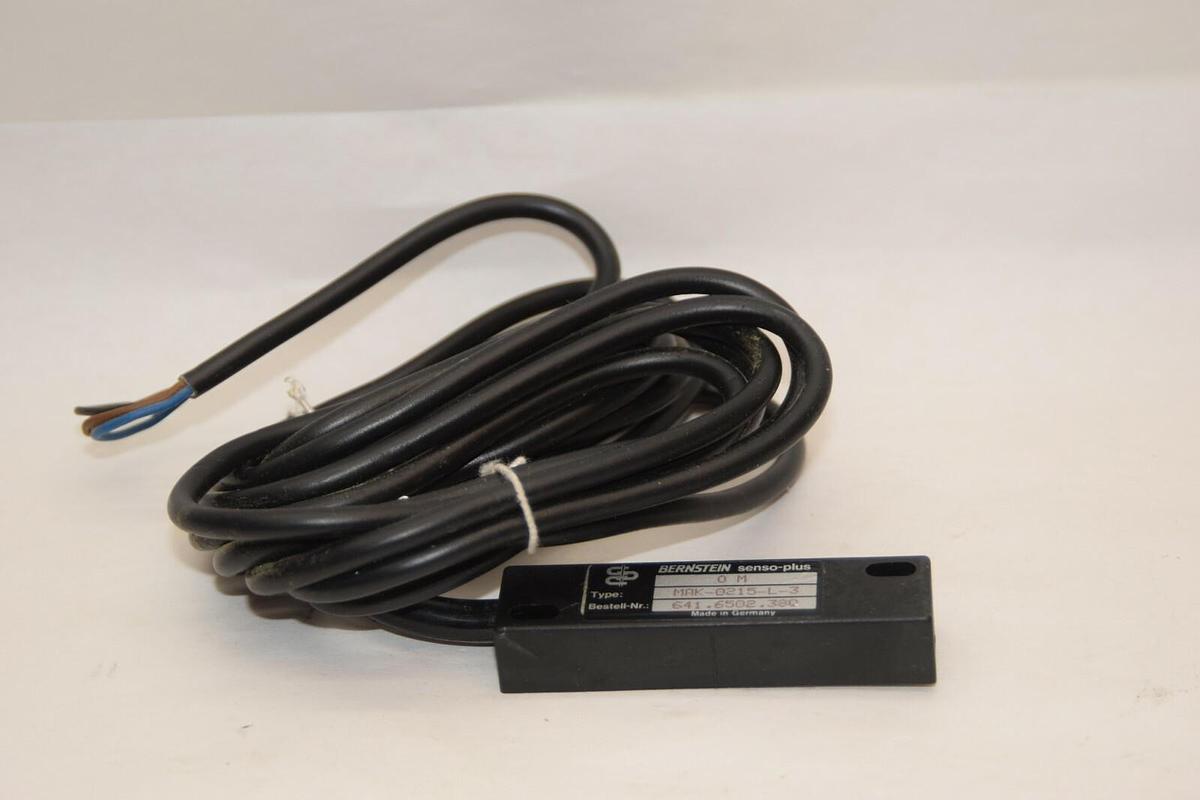 (NEW) BERNSTEIN MAK-0215-L-3 Senso-Plus Safety Magnetic Controller