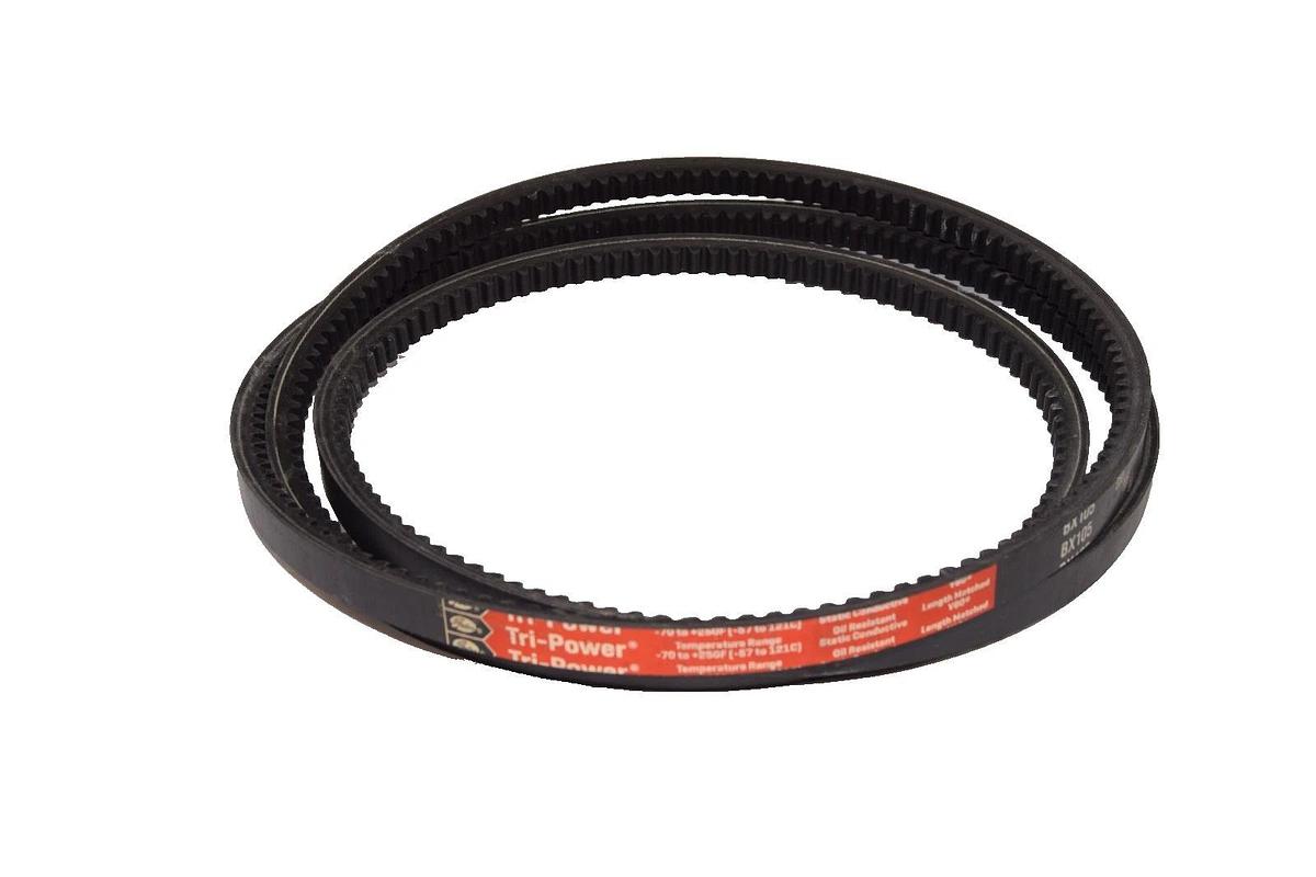 Gates Cogged V-Belt Belt BX105 BX-105 Tri-Power Static Conductive USA (New)