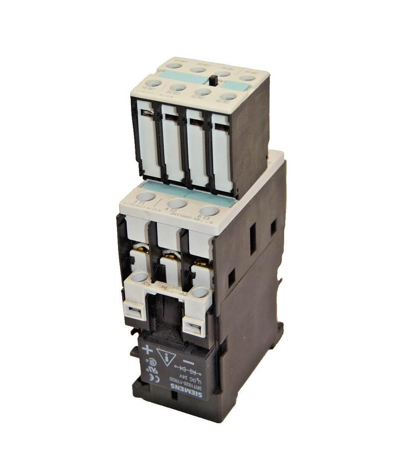 Used SIEMENS 3RT1023-1B..0 3RT10231B 24V Coil Contactor With L0160503