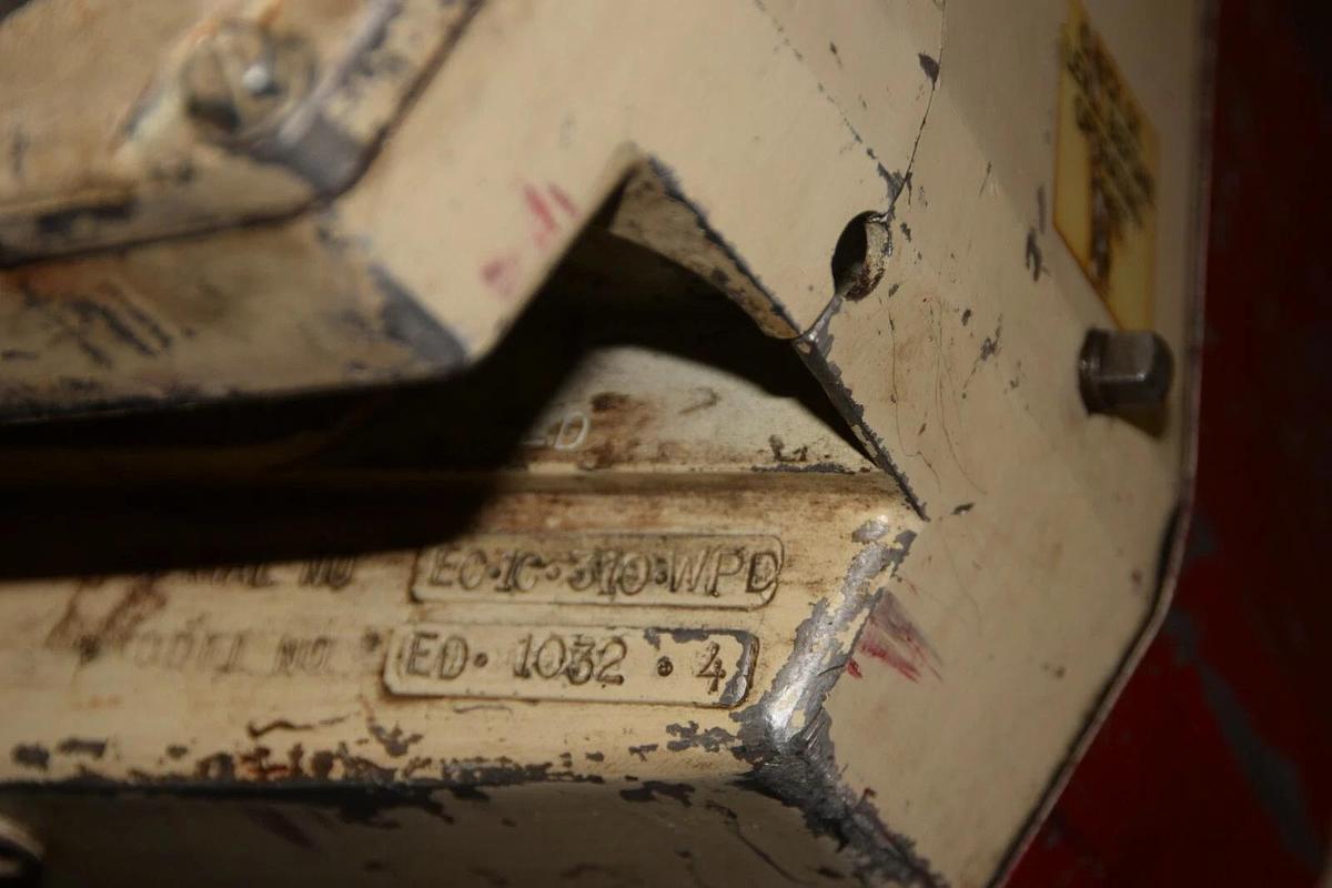 Used Coffing 1/2 Ton Electric Chain Hoist ED10324 15 FT Lift 460v 3ph 1/2T 1000lb