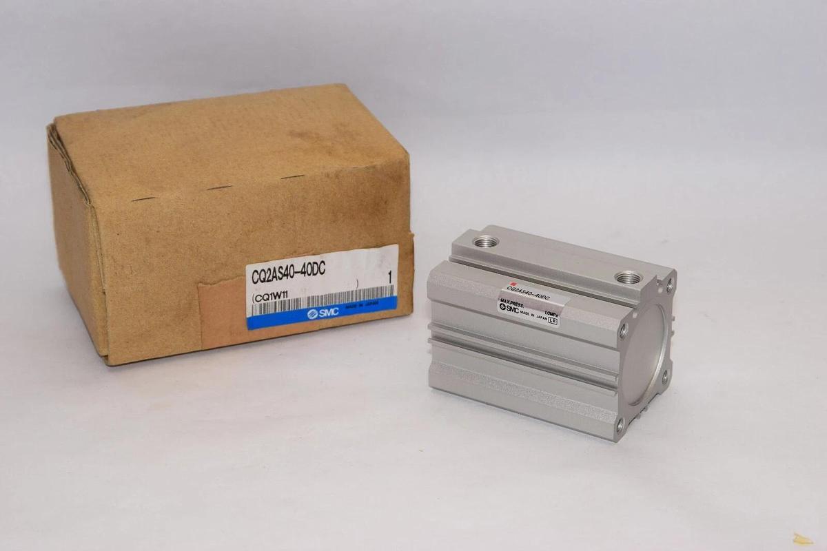 (NEW) SMC CQ2AS40-40DC 1.0MPa Compact Pneumatic Cylinder