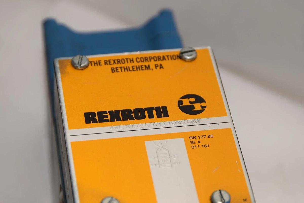 Used REXROTH 4WE10D21/AW110N9DAV Solenoid Valve
