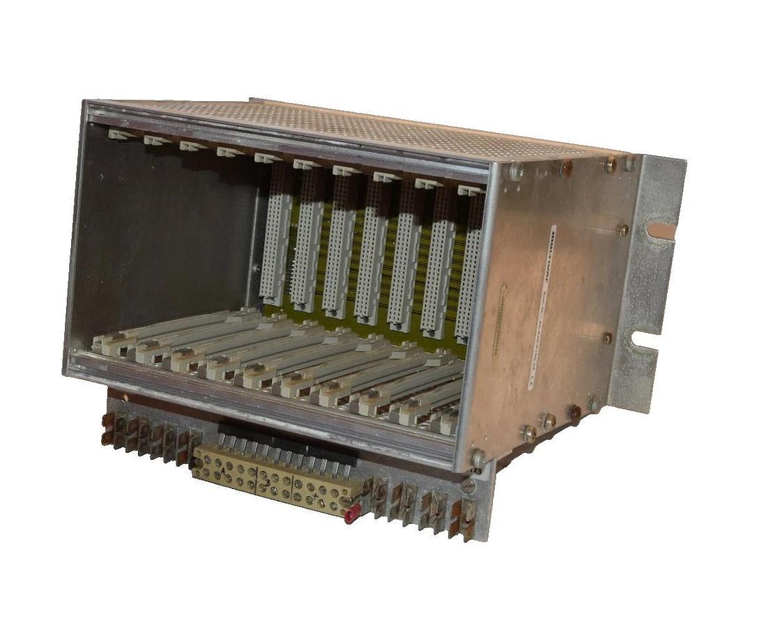 Used MULTIVAC 10 Slot Rack  86.850.0100.08 KUHNKE Plc Card 10 slot rack