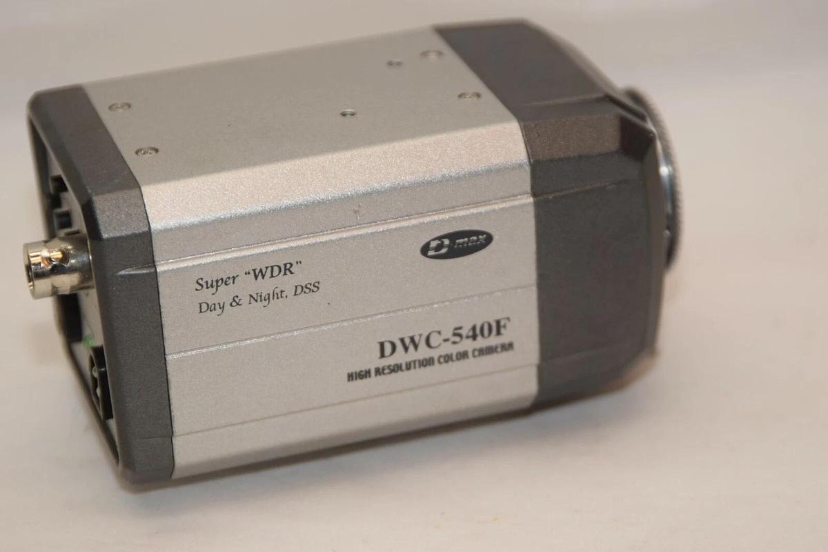 Used D-MAX DWC-540F High Resolution Color Day & Night 12Vdc 500ma Security Camera