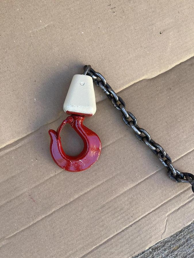 Used Coffing 1/2 Ton Electric Chain Hoist 1/2T 1000lb EC-10-16-1  115 / 230V 6' Lift