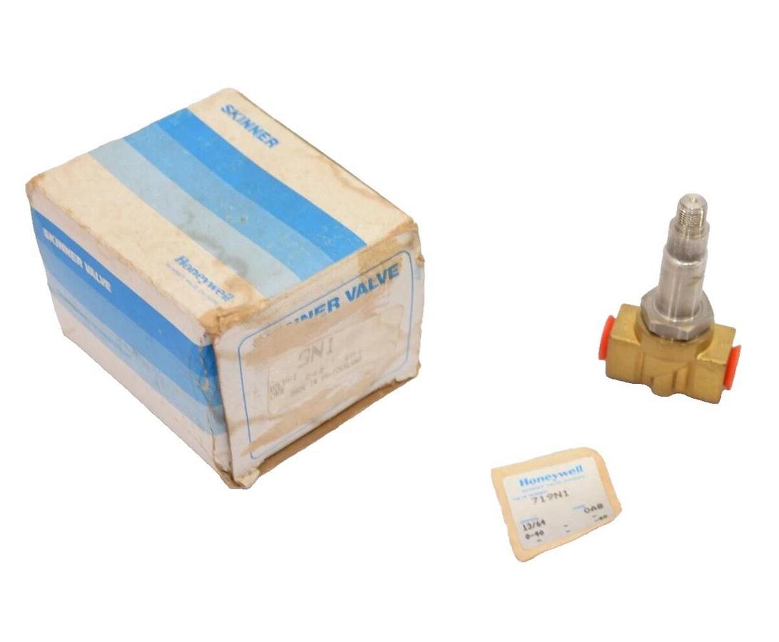 (NEW) HONEYWELL / SKINNER 719N1 13/64" Orifice Valve
