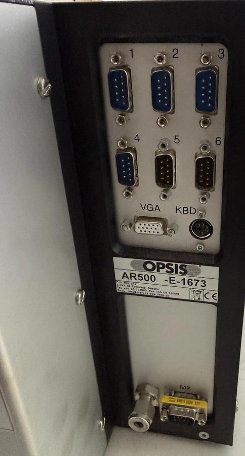 Used Opsis AR500 Particle Detection System -E-1673 AR500-E-1673 AR500E1673