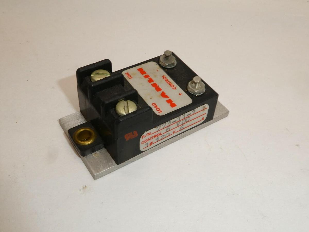 Used HAMLIN 773-11-1 6Vdc 120V 6Amp A Solid State Relay