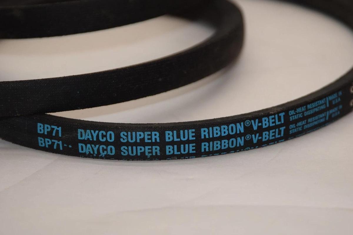 (NEW) DAYCO BP71 Super Blue Ribbon V-Belt USA