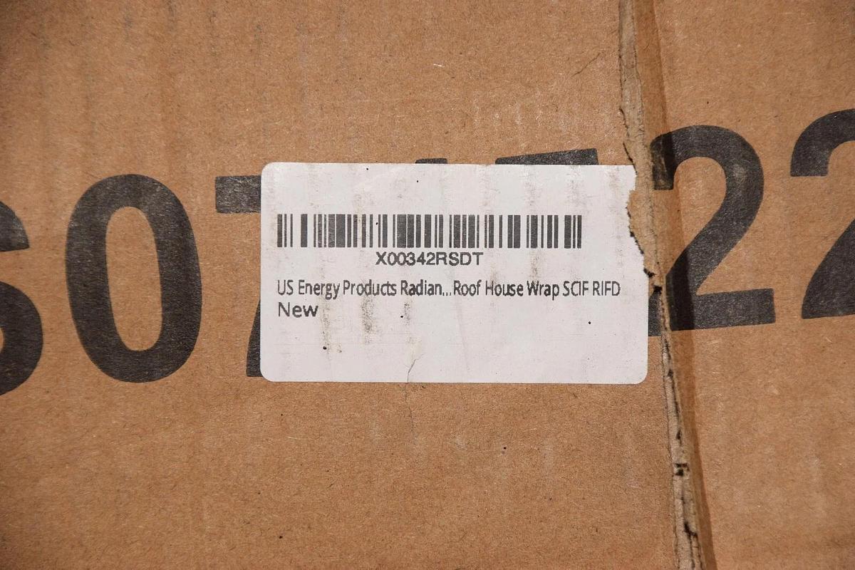 (NEW) US ENERGY PRODUCTS RFB2PE48 , 250P 48" Aluminum Roof House Wrap