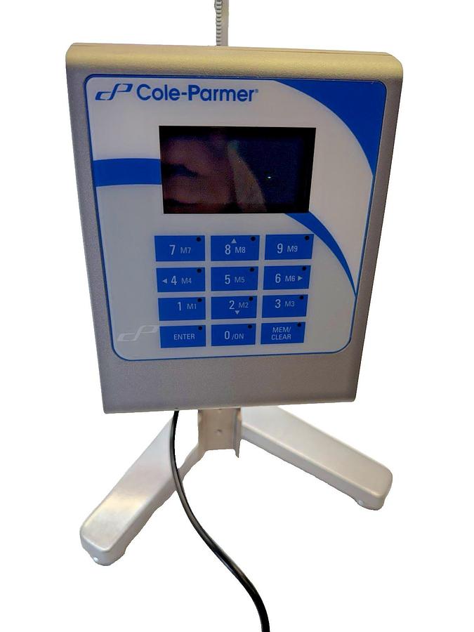 Used Cole-Parmer 98965-50 9896550 Lab Digital Viscometer 100/240v 25w