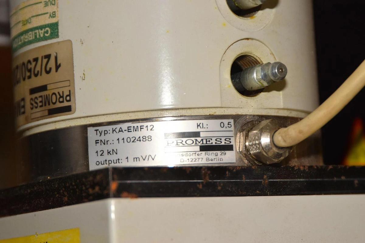 Used PROMESS 12/250/200 9002012200 EMAP Electro Mechanical Press AKM53G-ANANR-70
