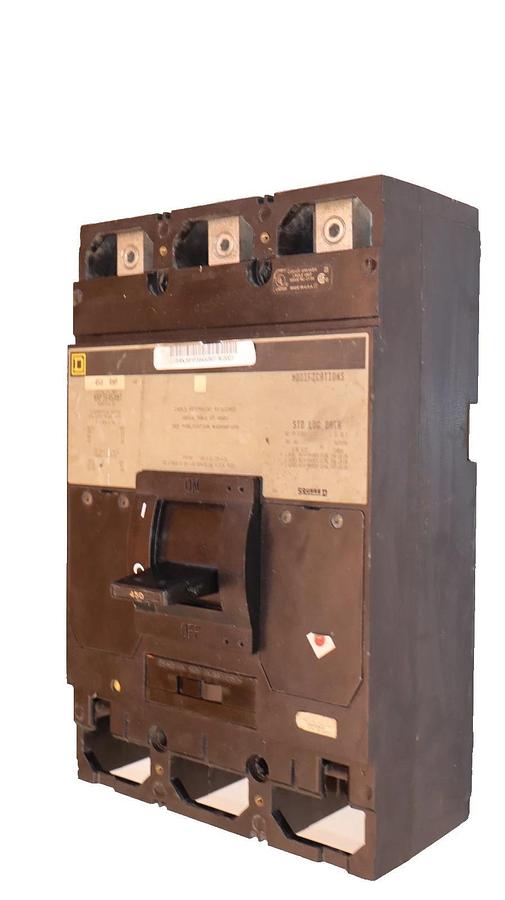 Used Square D Breaker MHP36450MT 450 AMP 600V  450A Magnetic Trip Adjustment