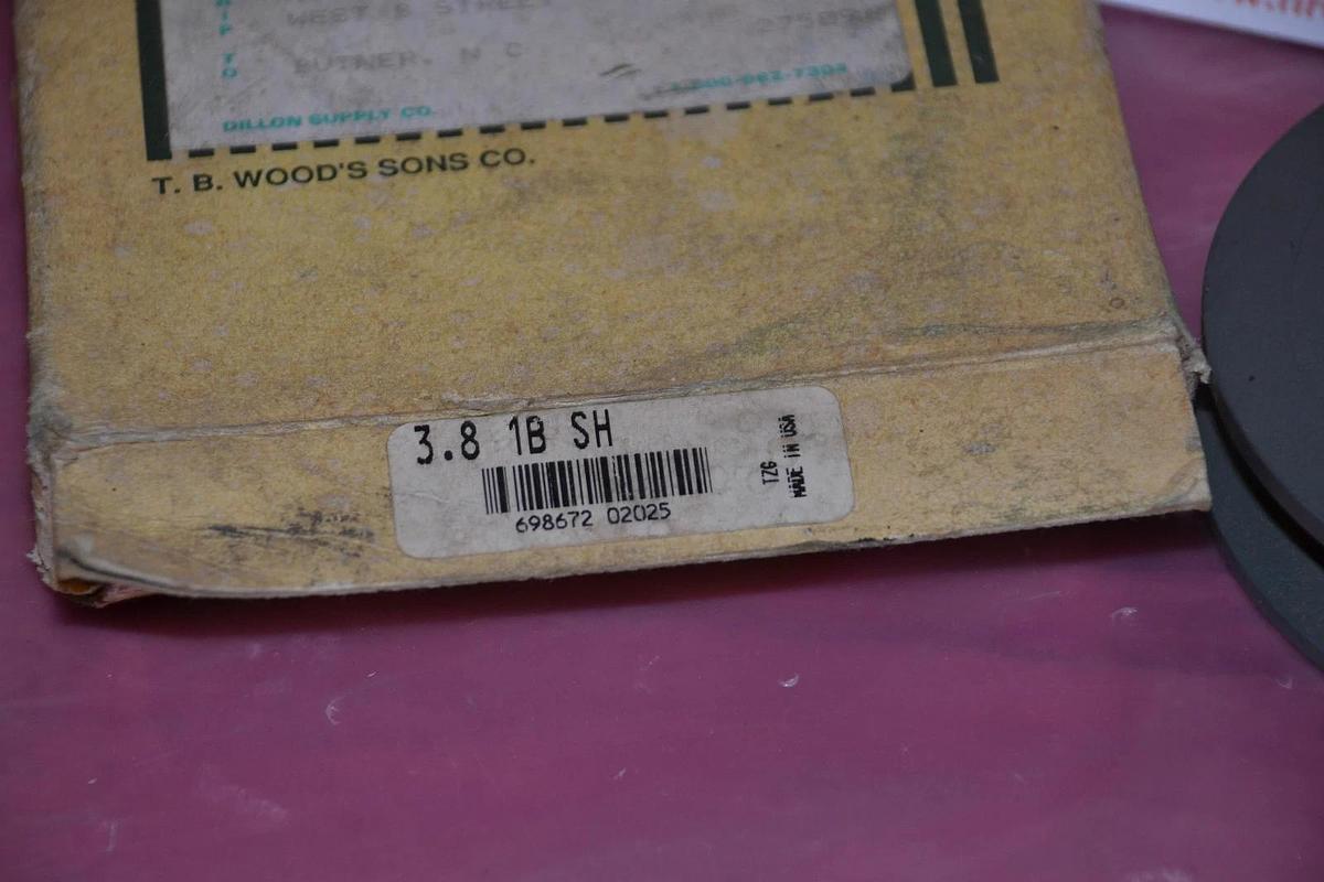 TB Woods V-Belt V Belt Sheave 3.8X1B SH TZF 3.8 1B SH 3.8X1BSHTZF 3.8X1BSH NEW