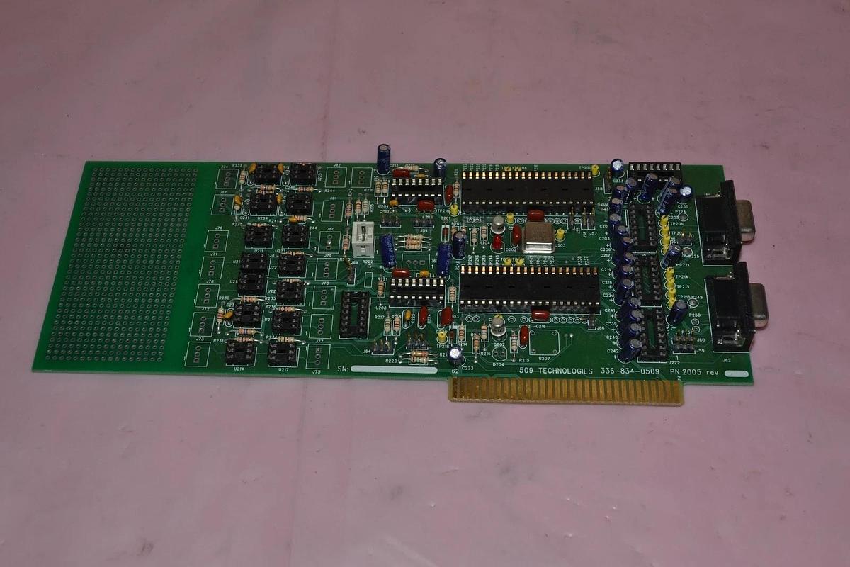 Used 509 TECHNOLOGIES PN 2005 CIRCUIT BOARD 3368340509 336 834 0509