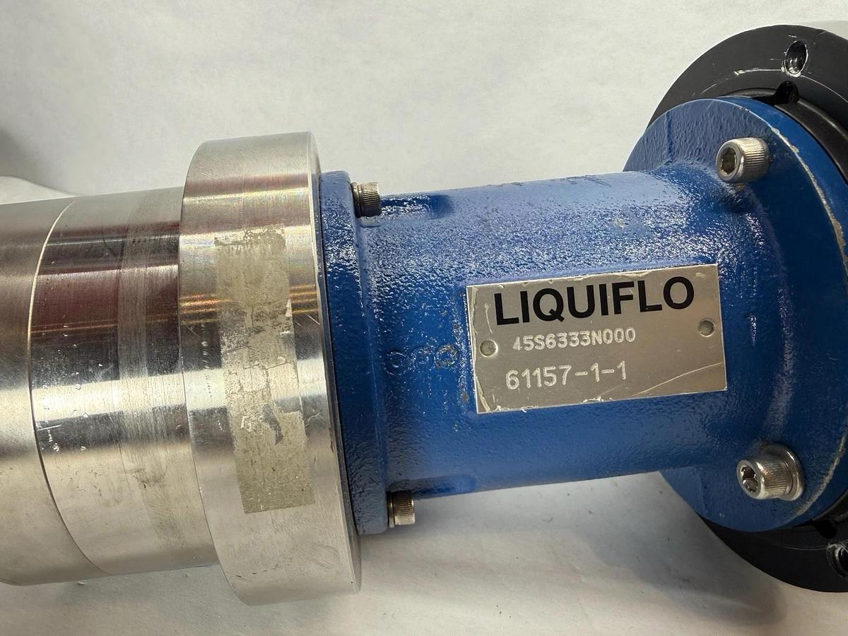Used Liquiflo 45S6333N000 61157-1-1  Low-Flow Gear Pump  S.S. GEAR PUMP,