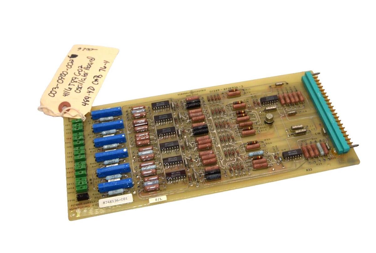 Used (NEW) GE GENERAL ELECTRIC 01289-873E936-3 Oscillator Board