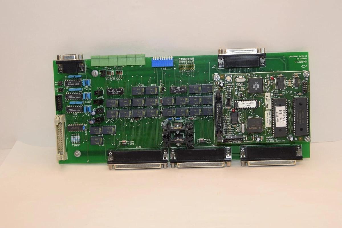 Used NEWAVE CH-6572 NW4024B 35/03 NW6027D Quartino Board