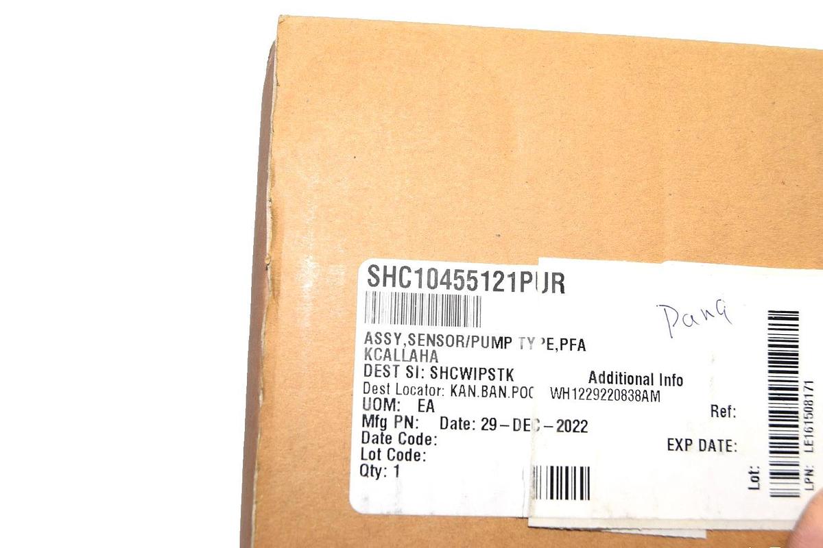 Siemens 10455121 Sensor / Pump Assembly for PFA Analyzer LEE LPLX0502200AC (New)