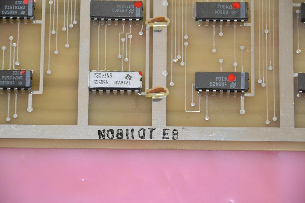 Used FOXBORO CIRCUIT BOARD CARD N0811QT N0811QT E8 N0811QTE8