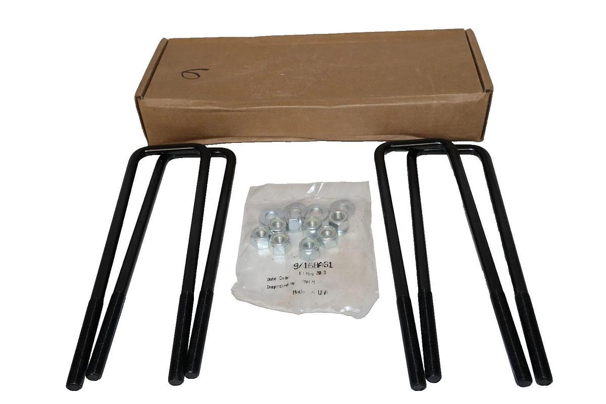 Rough Country 9/16" Square U-Bolts 7660  (3.0 x 13) (New)