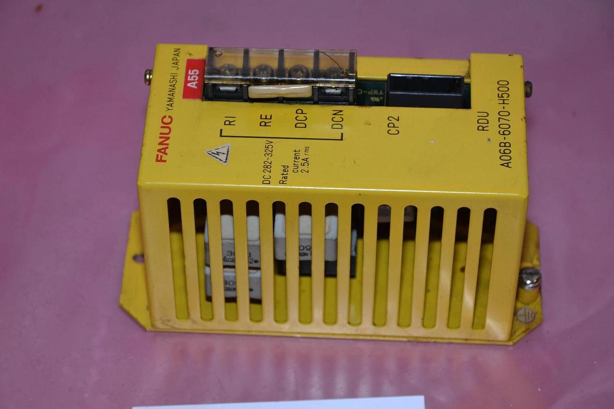 Used FANUC GE DISCHARGE UNIT A06B-6070-H600 A06B6070H600 A06B 6070 H600 15A 15 A