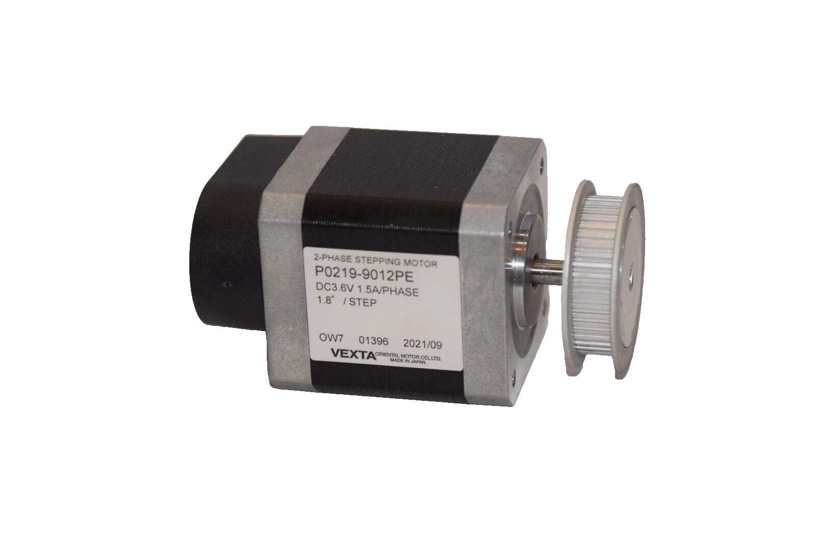 Used VEXTA Oriental 2 phase Stepping Motor P0219-9012PE 3.6v w/ E5-400-197-NE-S-D-D-B