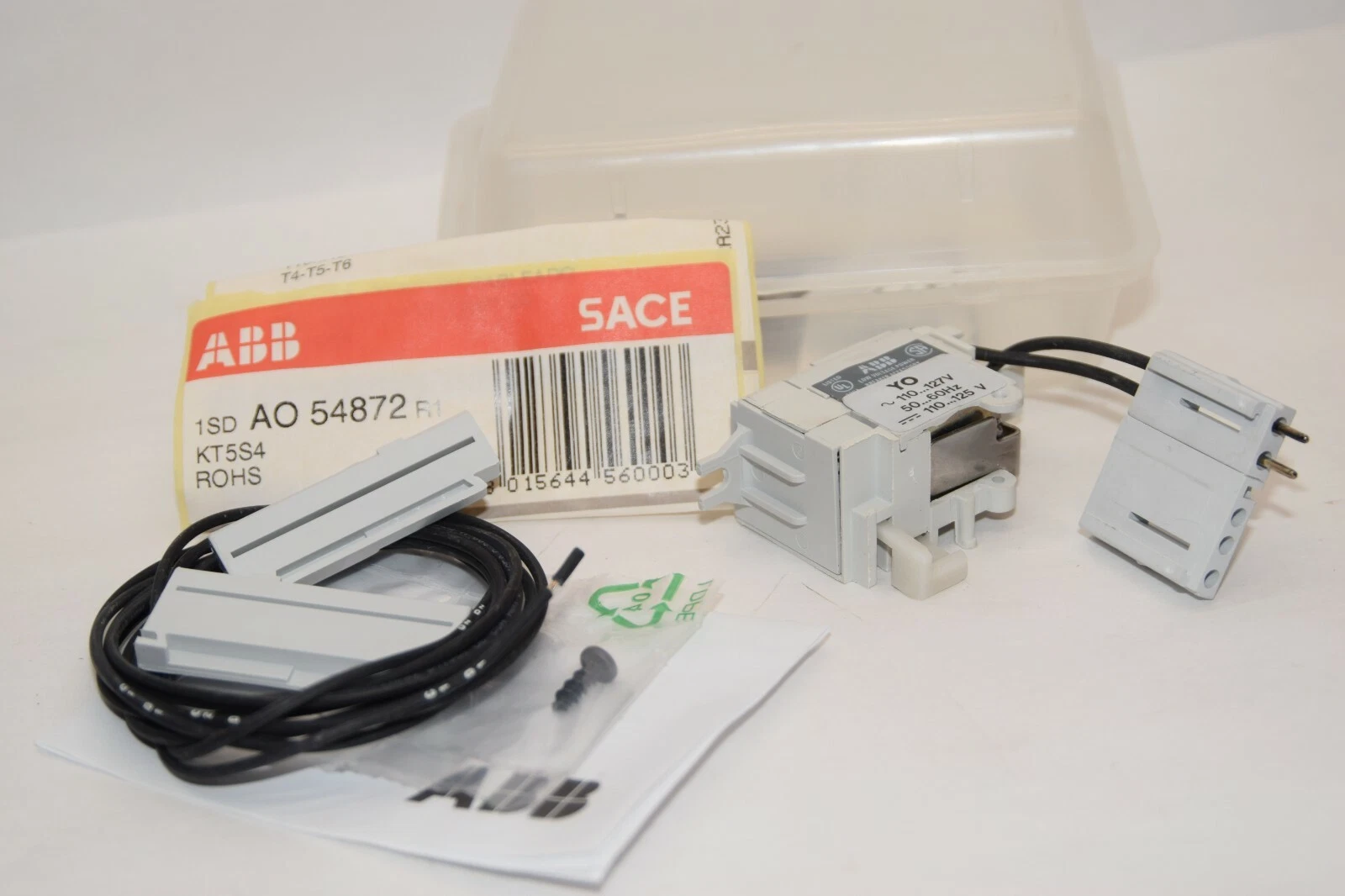 (NEW) ABB YO AO54872 110/127V 50/60Hz 110/125V Circuit Breaker