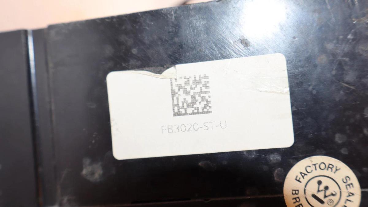 Used Westinghouse Circuit Breaker 20A 20Amp FB3020-ST-U 600VAC 3-Pole