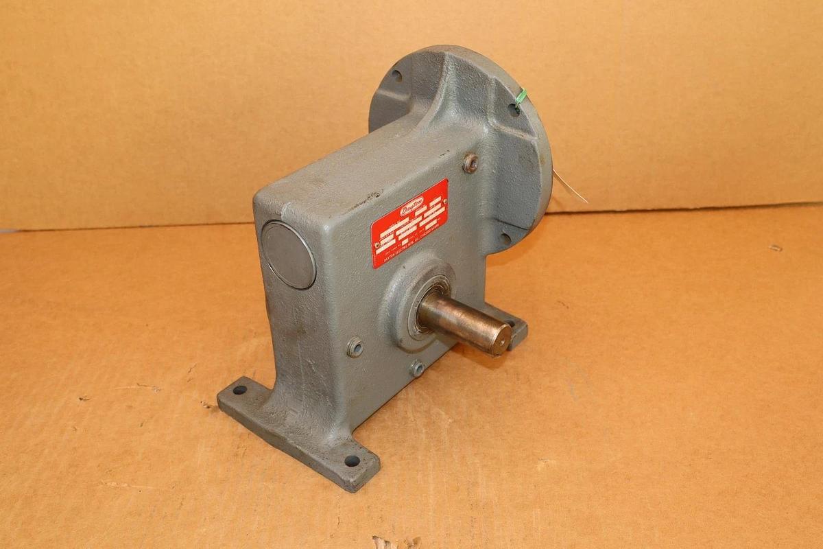 Dayton Gear Box Speed Reducer 2Z152C Ratio 25:1 3/4hp .75hp USA *NOS*