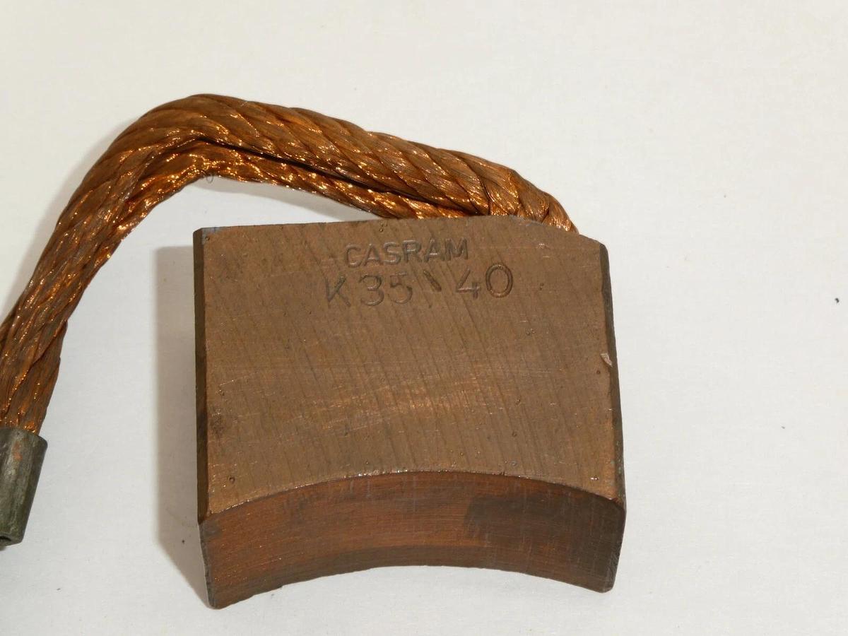 CASRAM Carbon Motor Brush Brushes K3540 Copper K3540 (NEW - Lot of 4)