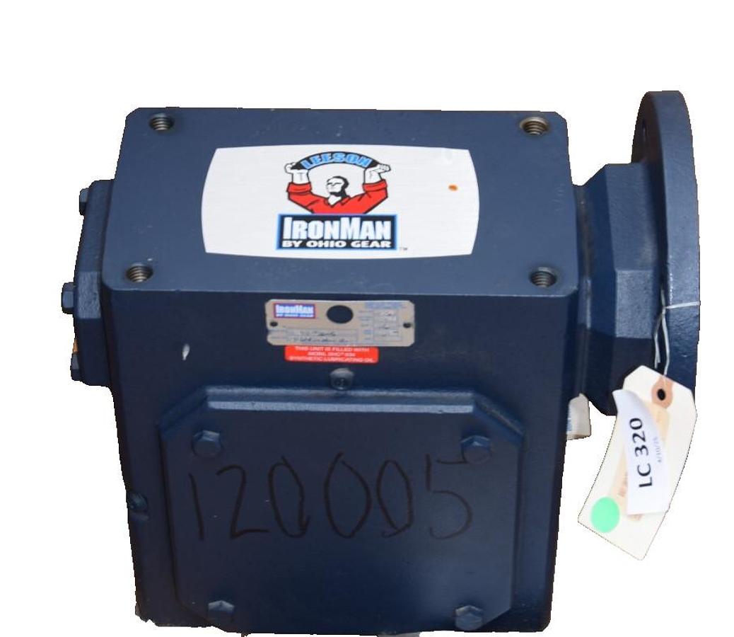 IronMan Ohio Gear Gear Box Speed Reducer W8420309.00 BMQ842-50-180 50:1 R NOS