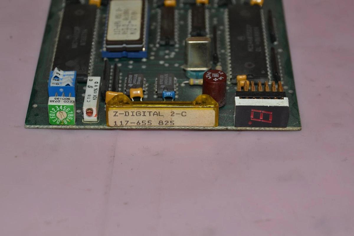 Used SCHLAFHORST ELECTRONICS 117-655 825 117655825 DIGITAL BOARD