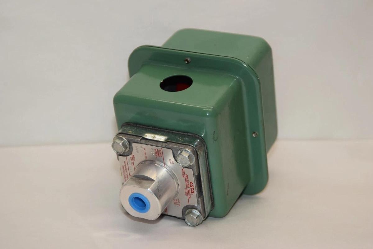 (NEW) ASCO PB31A RV34A11 3.5psig Pressure Switch Box