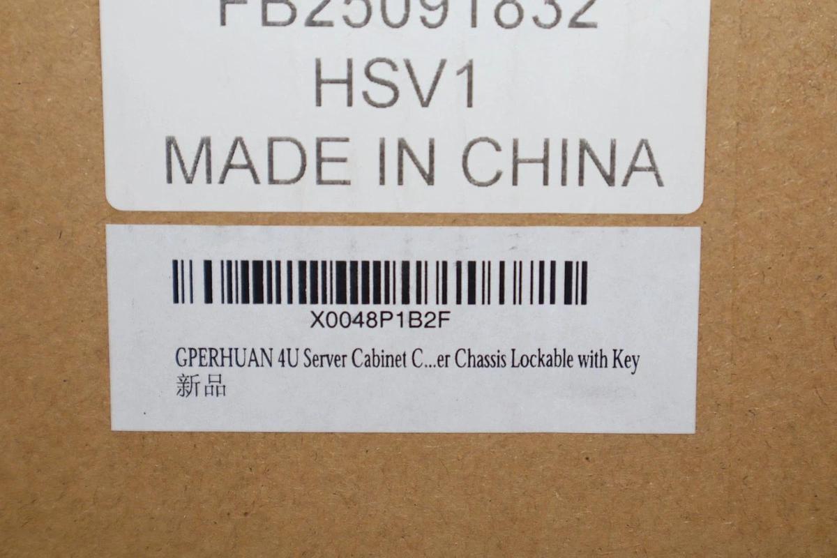 Gperhuan 4U Server Cabinet Case Rackmount Server w/ 7 PCI Slots Lockable w/key