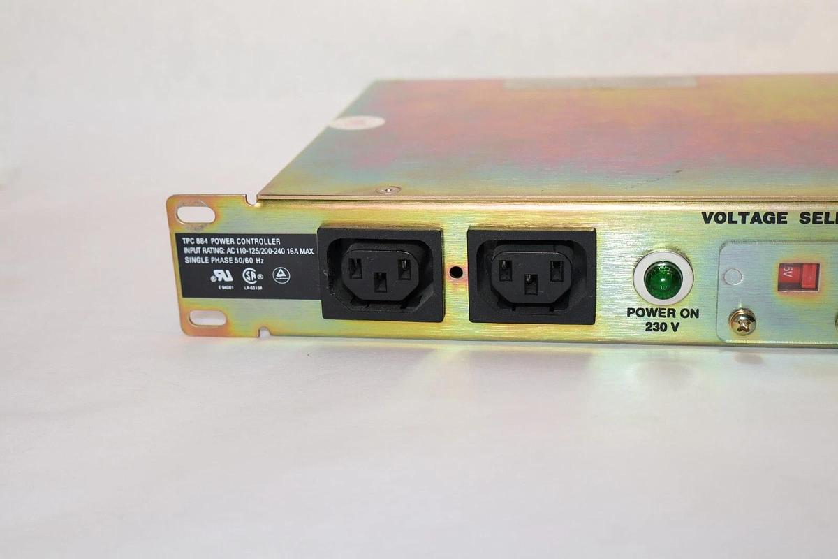 Used Z-LINE Pulizzi TPC 884 , TPC884-1 , 14027-9912002410 Power Controller 8 Outlet