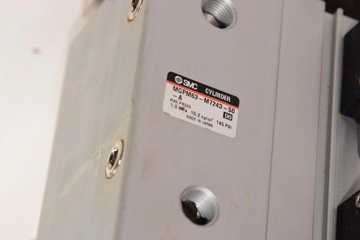 (NEW) SMC MGPM63-M7243-50-A 1.0MPa Compact Pneumatic Cylinder