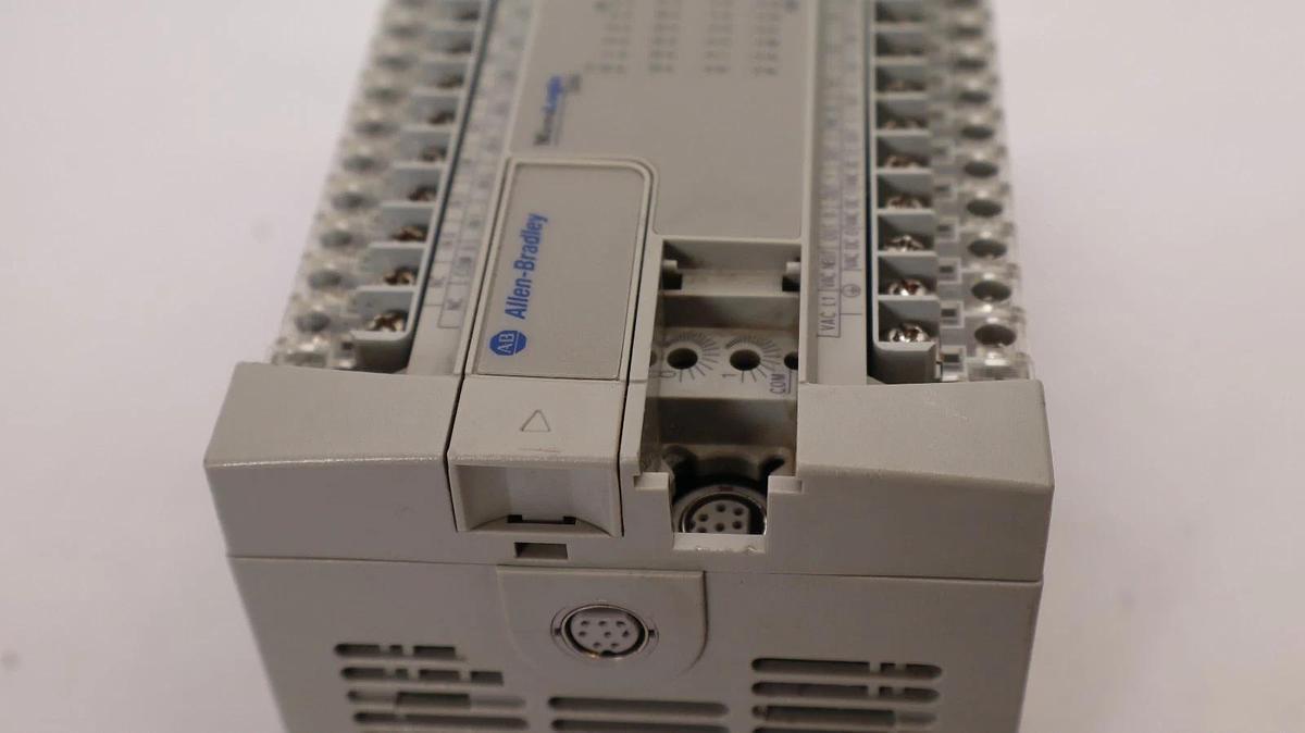 Used Allen Bradley Micrologix 1200 Programmable Controller 1762-L40AWAR Ser. C Rev. G