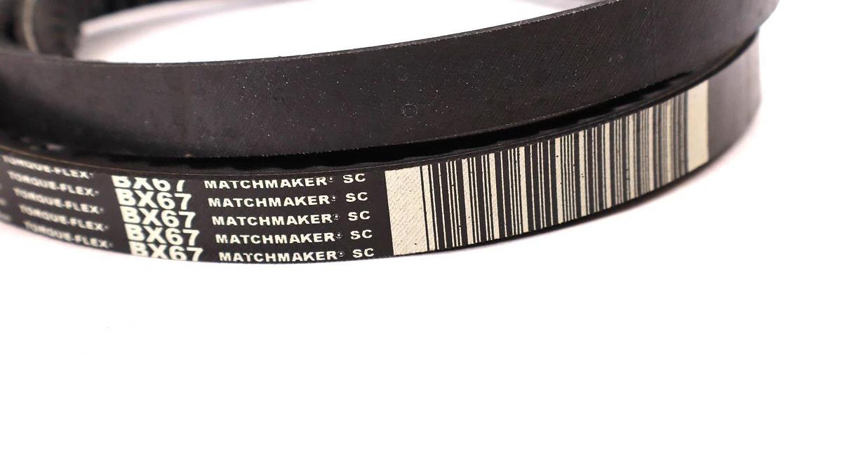 Continental BX67 Belt Torque-Flex Matchmaker Cogged V-Belt (New)