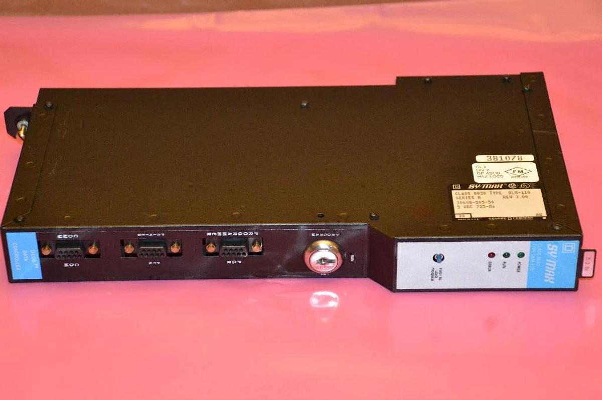 Used SQUARE D SYMAX  8030 DLM-110 8030DLM-110  8030DLM110 Ser. M Rev. 3