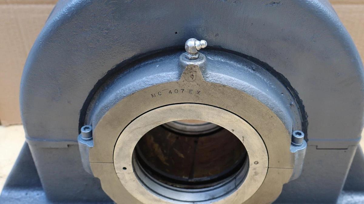 Cooper Pillow Block Bearing Housing MSP407EX MSP 407 EX MC407EX 4-7/16" NOS