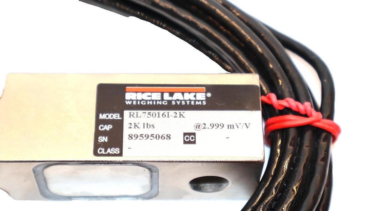 Rice Lake Load Cell RL75016I-2K , RL75016I2K , 17304 2K lbs 2000lb (New)