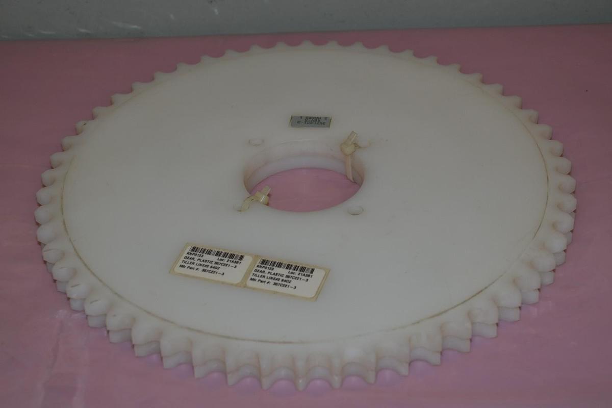 (2) NO NAME PLASTIC GEAR SPROCKET 357C221-3 357C2213 13.25" DIA 3" BORE NEW