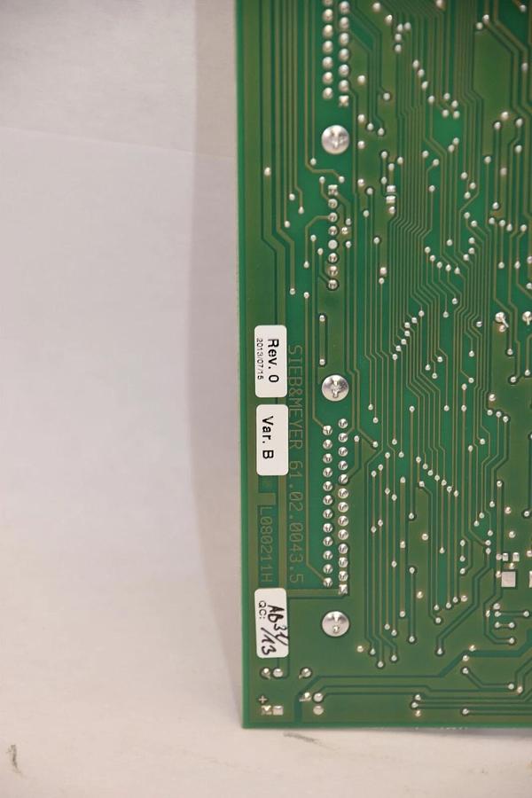 (NEW) SIEB & MEYER 61.02.0043.5 Rev 0 Var B Circuit Board